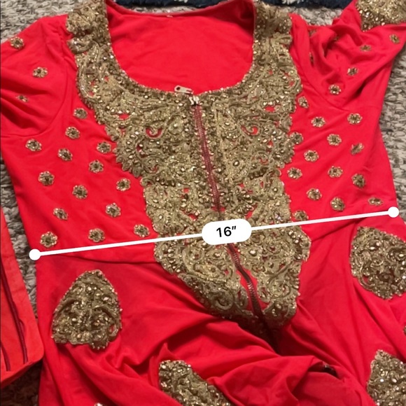 Indian Pakistani bridal Lehenga dress - Picture 9 of 13